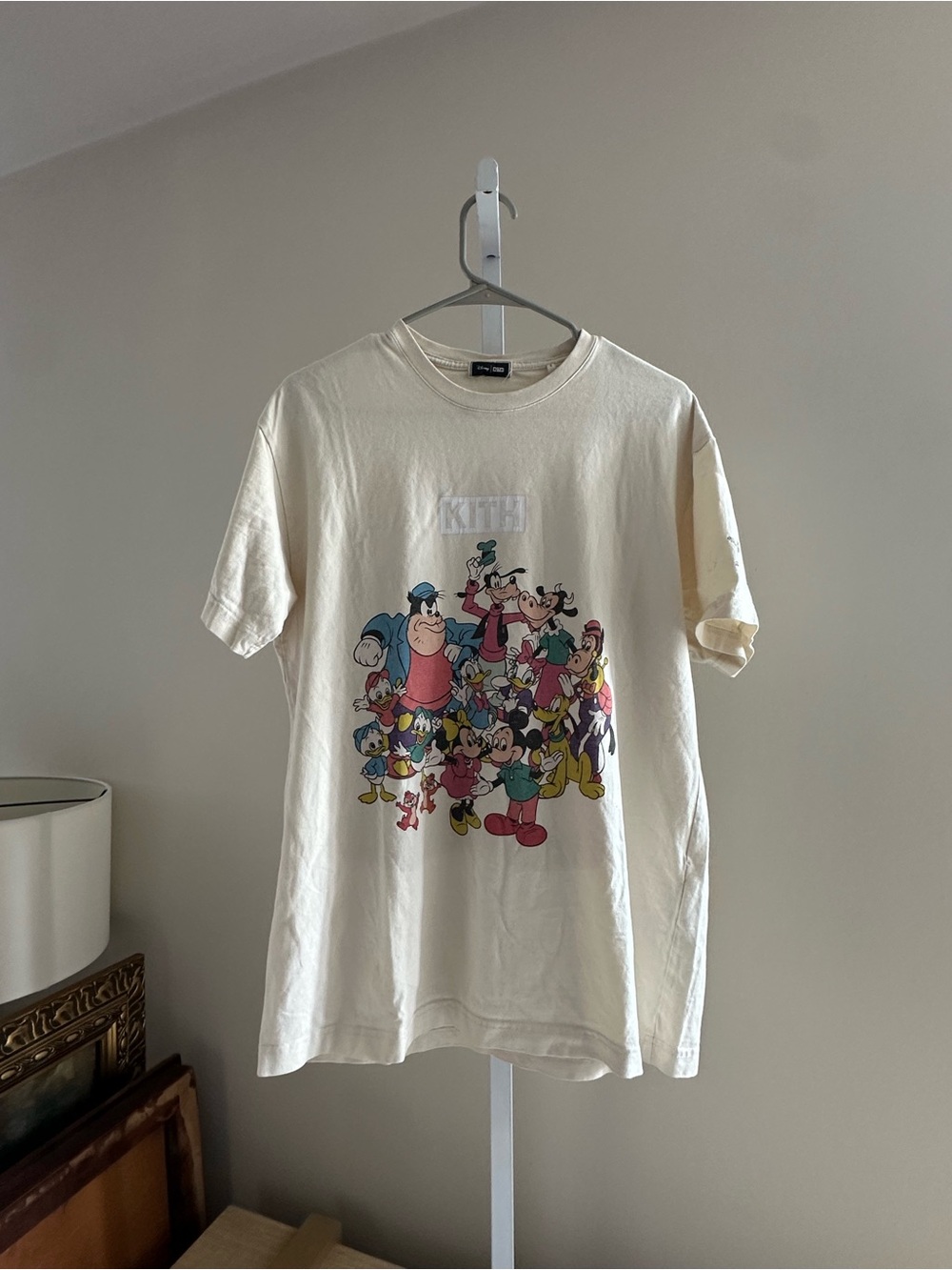 Kith Cream Disney Character Graphic T-Shirt